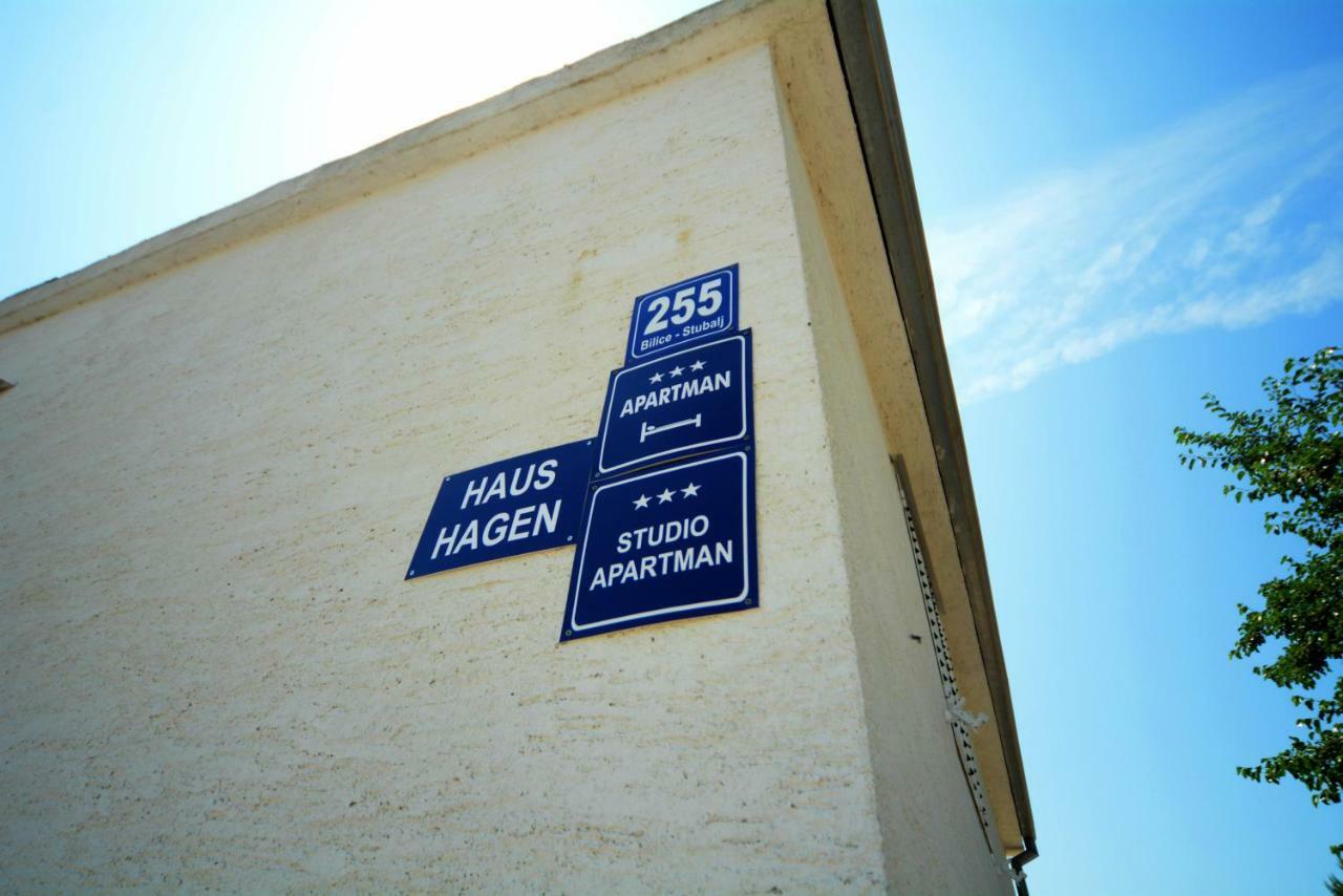 Apartments Haus Hagen 希贝尼克 外观 照片